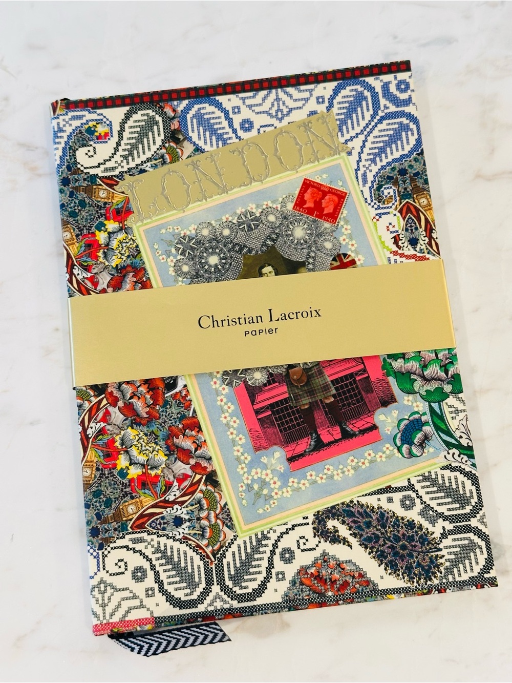 Christian Lacroix Papier London Multicolor Floral & Paisley Notebook Journal
